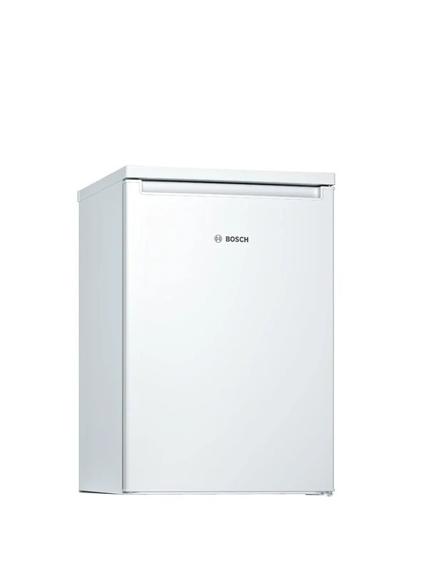Bosch KTR15NWECG Under Counter Fridge with Safety Glass Shelves and LED Lighting, Freestanding