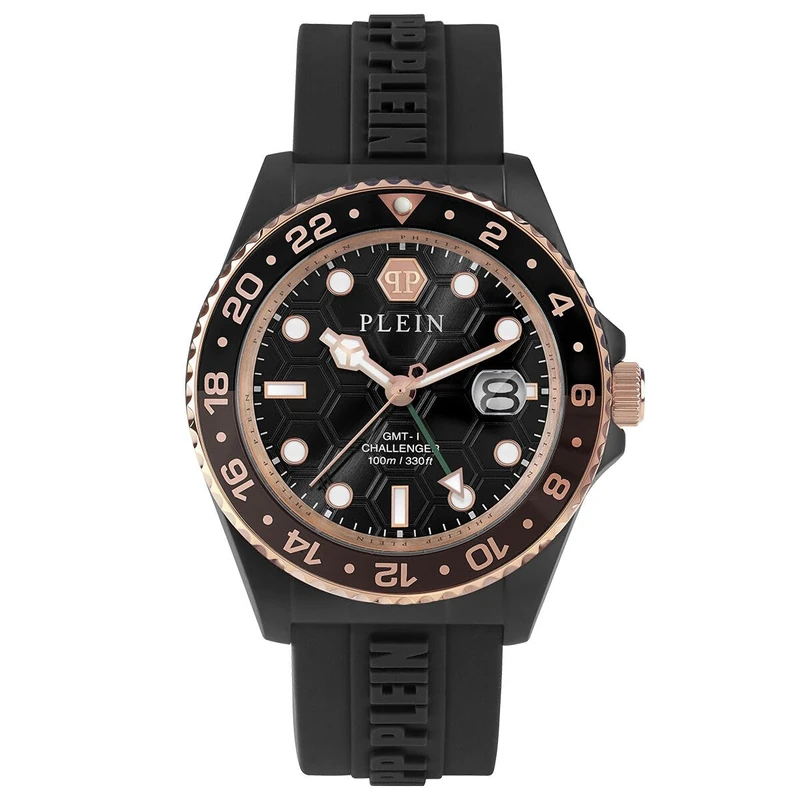 Philipp Plein Men Analogue Quartz Watch GMT-I Challenger