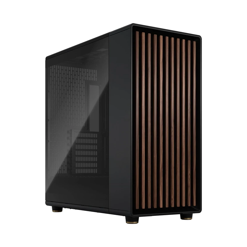 Fractal Design North XL Charcoal Black TG- three 140mm Aspect PWM fans included- Type C USB- EATX airflow full tower PC gaming case