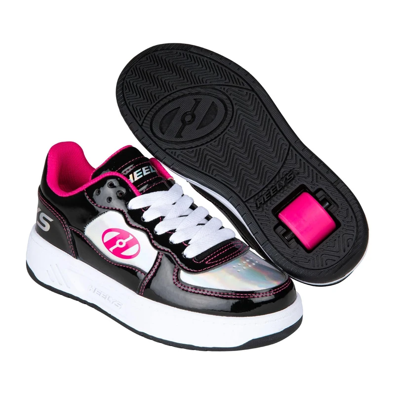 Heelys Rezerve Low (HE101529), Black/Pink/Multi, Adult 6