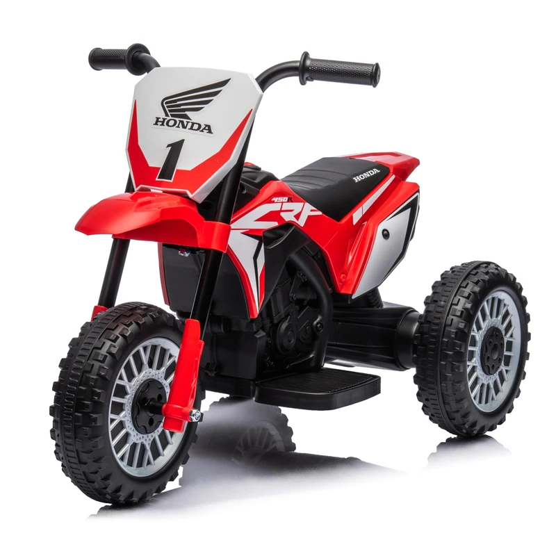 TURBO CHALLENGE - Honda - Electric Rider - 119186 - Motorcycle - Red - Ready to Ride - 25 kg Max - Plastic - Rechargeable Batteries - From 18 to 36 Months