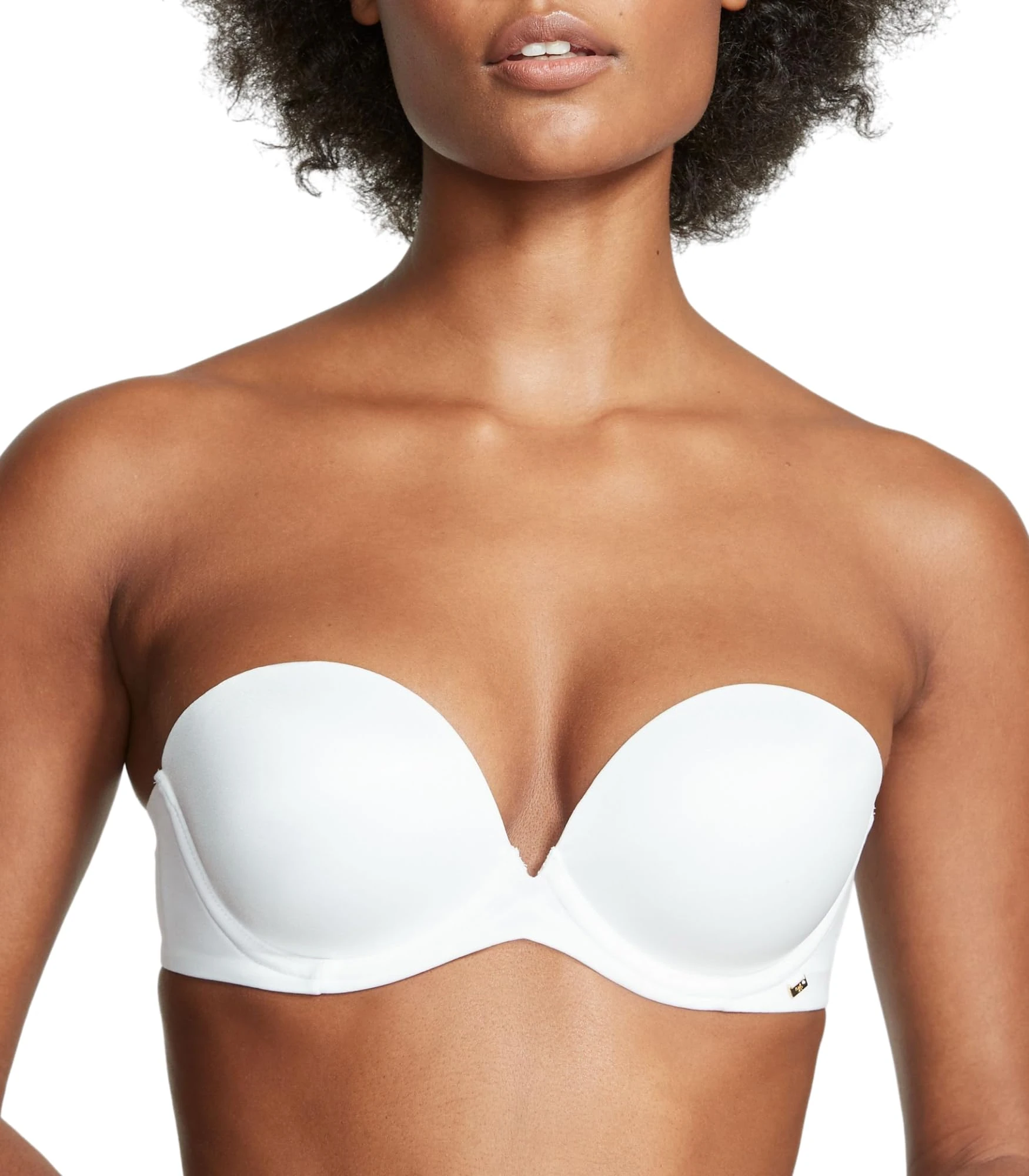 Victoria's Secret Multiway Strapless Bra, White, 34B
