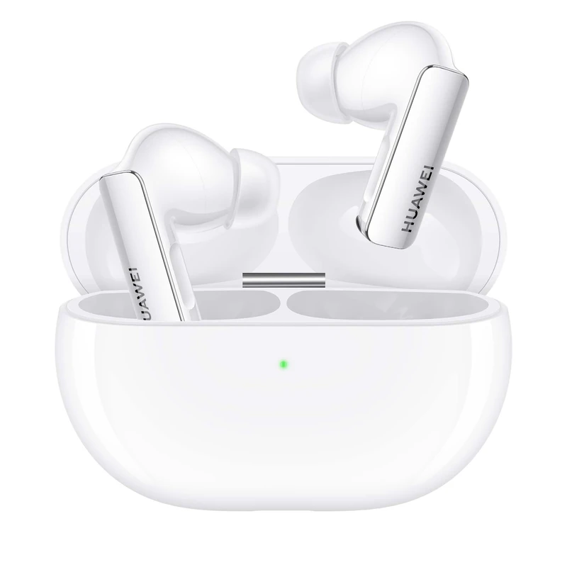 HUAWEI FreeBuds Pro 3 Wireless Headphones, Hi-Res Dual Driver Sound System, Intelligent Noise Cancellation, Higher Quality Calls, Up to 31 Hours Battery, Android & iOS, White