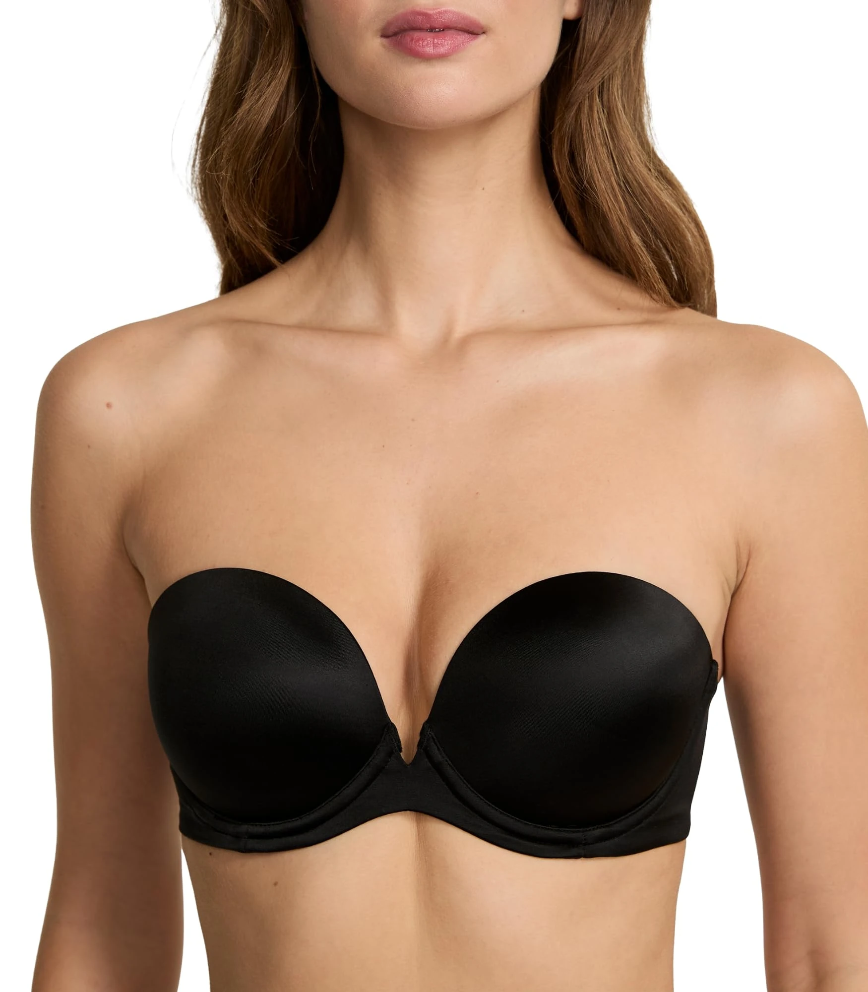 Victoria's Secret Women's Very Sexy Push Up Strapless Bra, Bras for Women (32A-38DD), Black, 32C