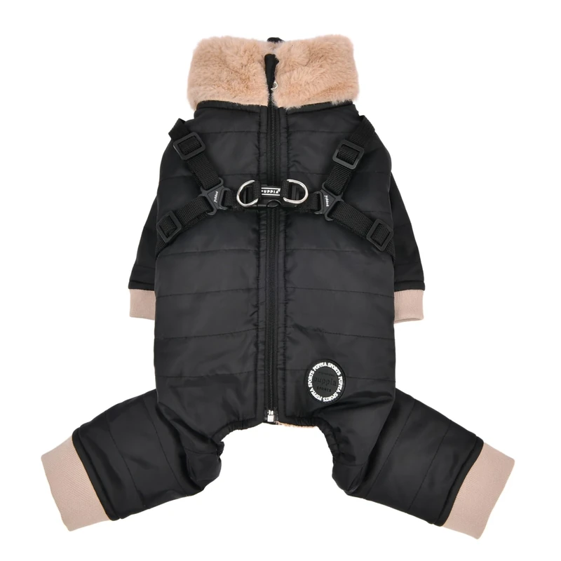 PUPPIA Everson Black M Dog Coat