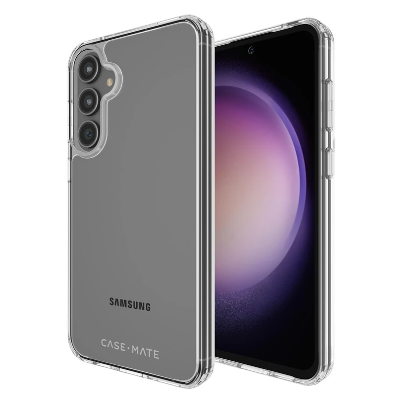 Case-Mate Samsung Galaxy S23 FE 5G Case [6.4"] [12ft Drop Protection] [Wireless Charging] Tough Clear Phone Case for Samsung Galaxy S23 FE 5G - Anti-Yellowing, Anti-Scratch, Shockproof Materials, Slim