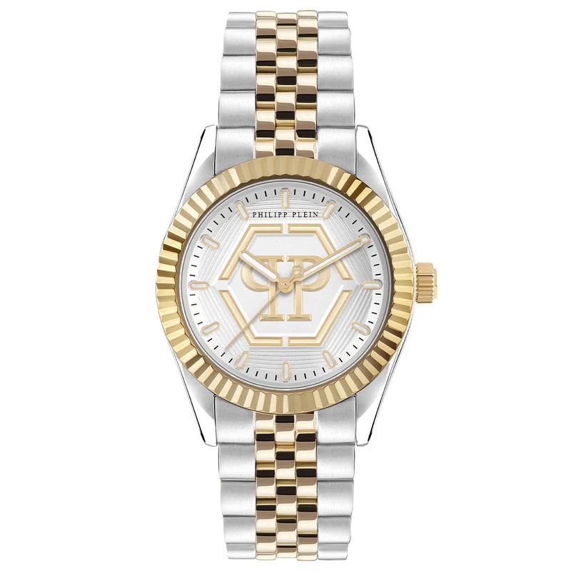 Philipp Plein Date Superlative Women's Quartz Watch - White