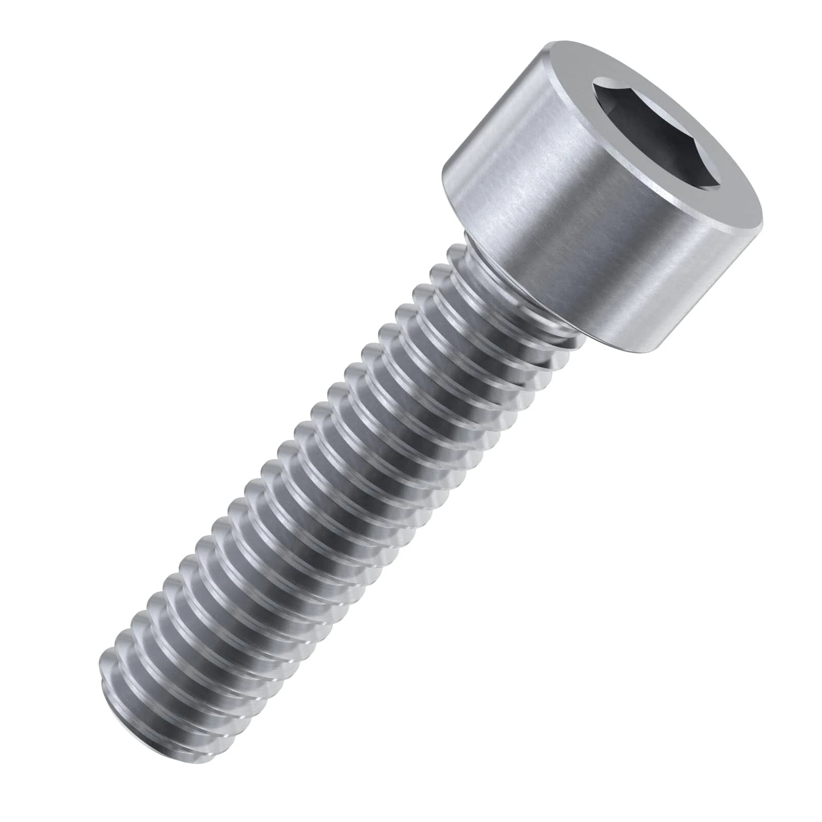 Accu - M5 x 12mm Full Thread Cap Head Screws (DIN 912) - Stainless Steel (A2) (Pack of 50)