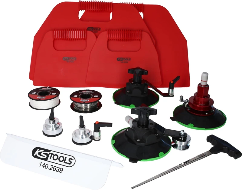 KS Tools 140.2630 Universal One Man Operation Disc Separator 13-Piece - Image 1