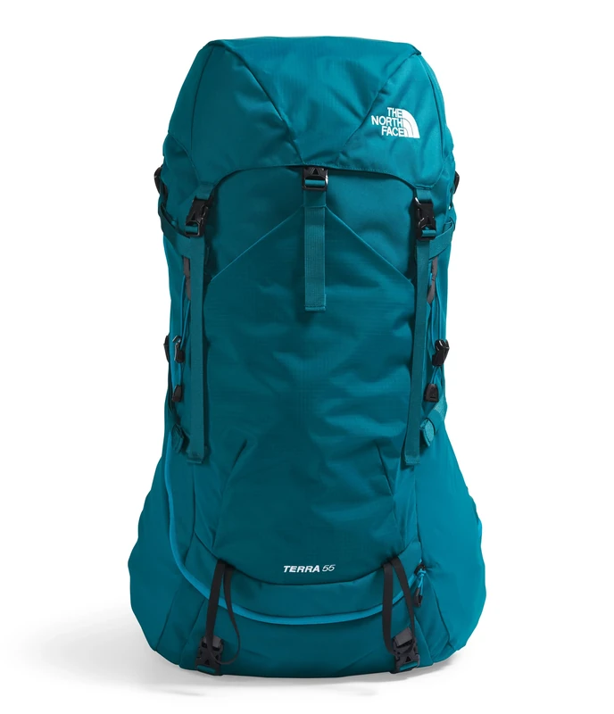 The North Face Terra 55 Trekking backpacks Blue Moss/Sapphire Slate XS/S