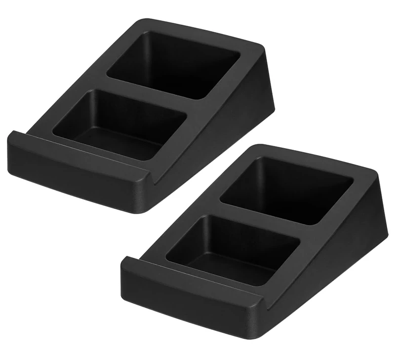 myWall HS32-1L Tilting Speaker Stands - 2pcs, 15deg Tilt TPR