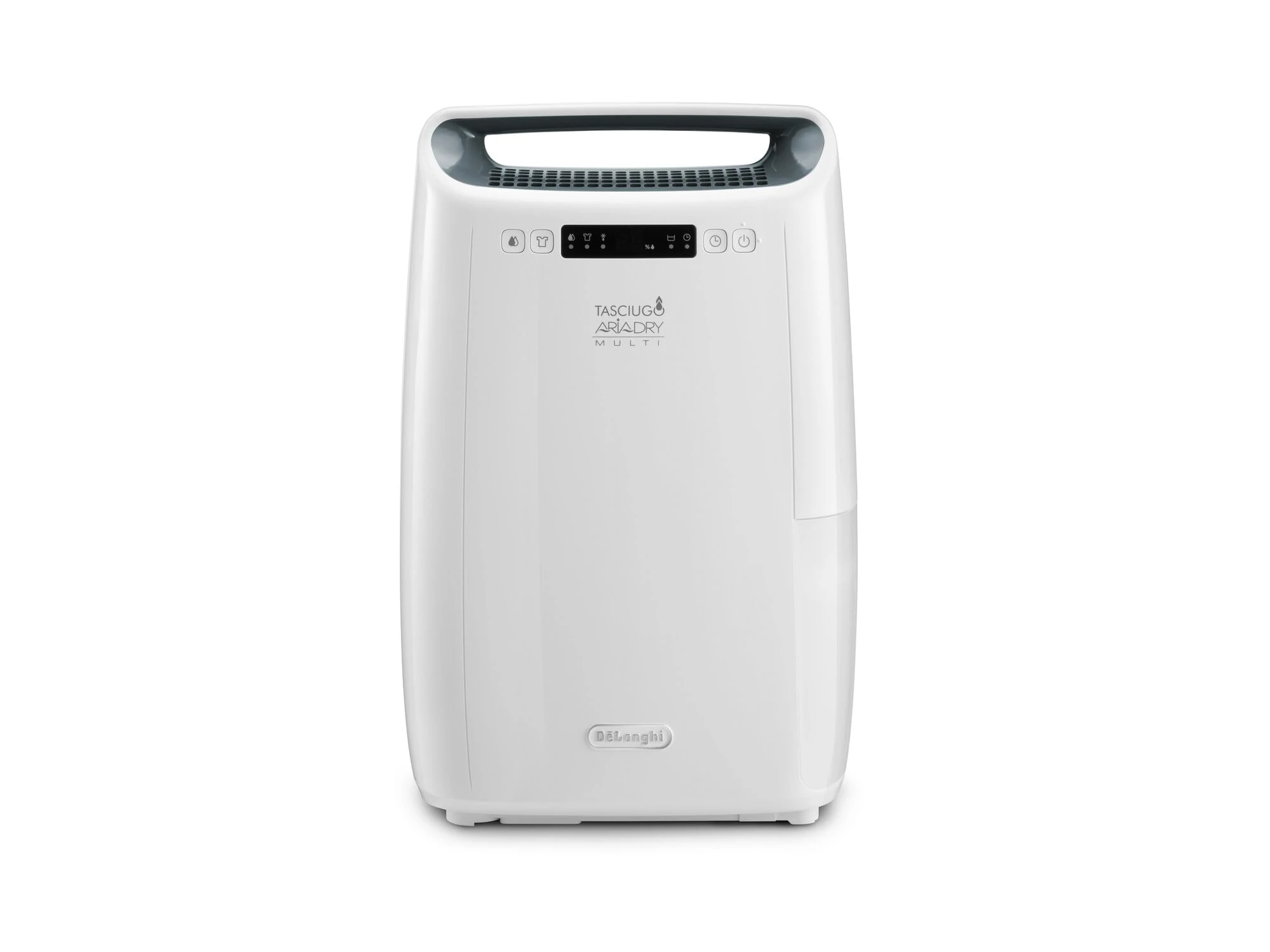 De'Longhi Tasciugo AriaDry Multi - Portable Home Dehumidifier with 3-Action Filtration System, 16L/Day Moisture Removal, Laundry Function, Mould Absorber, Quiet, White (DEXD216RF)