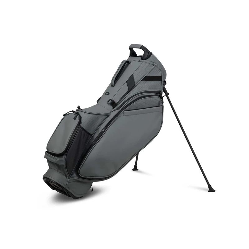 OGIO Shadow, Premium Leather Golf Stand Bag - Grey