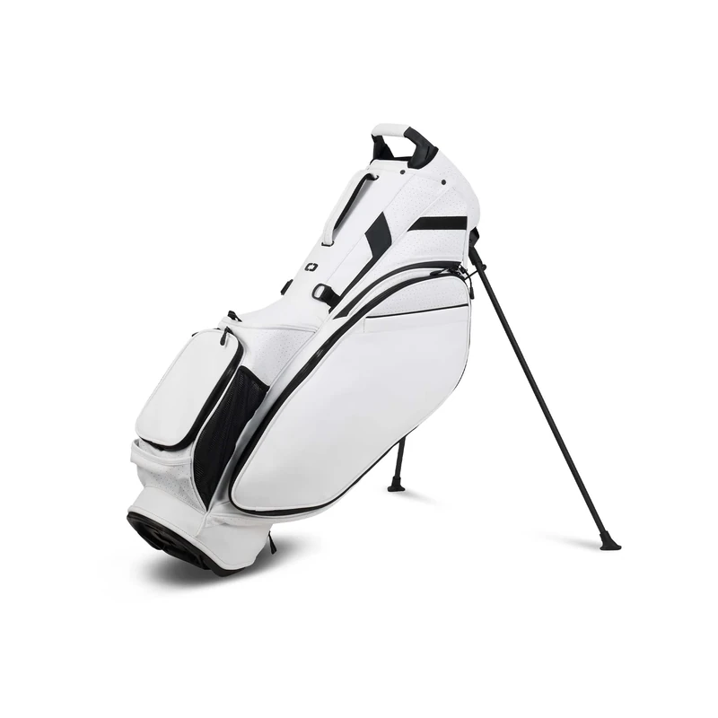OGIO Golf Shadow, Premium Leather Golf Stand Bag - White