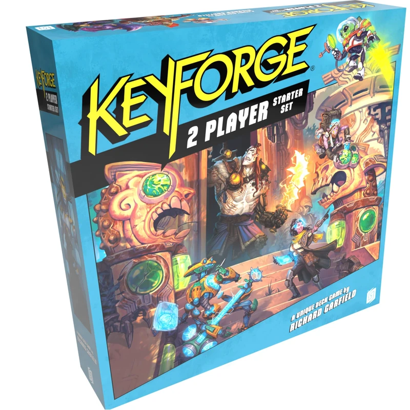 Ghost Galaxy KeyForge 2 Player Starter Set - Learn, Battle and Master The Crucible! Strategy Card Game for Kids and Adults, Ages 14+, 2 Players, 30-45 Minute Playtime, Made