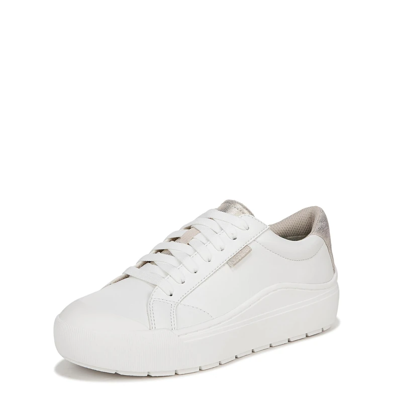 Dr. Scholl's Women's Time Off Trainers, White Gold, 9.5 UK