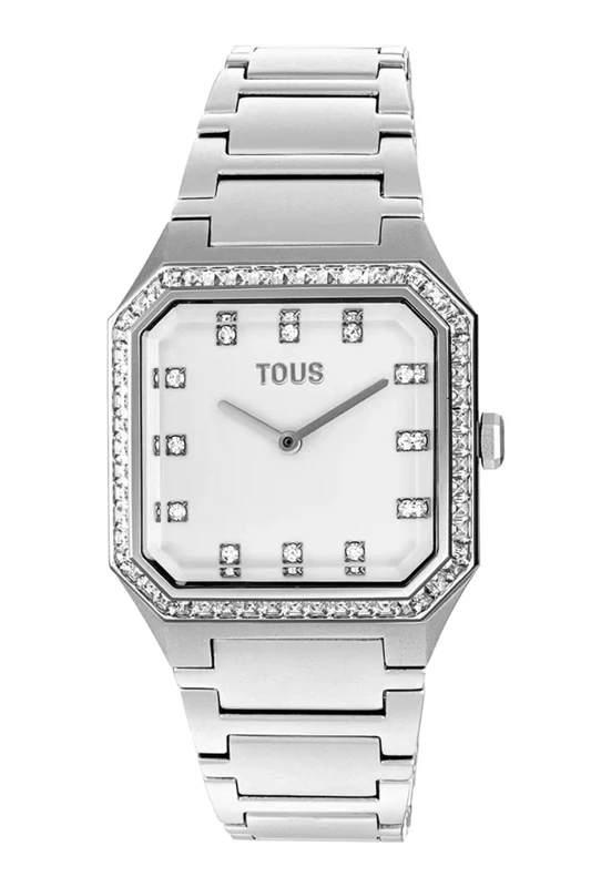 TOUS Watches Karat Womens Analogue Japanese Quartz Watch with Stainless Steel Bracelet 300358051