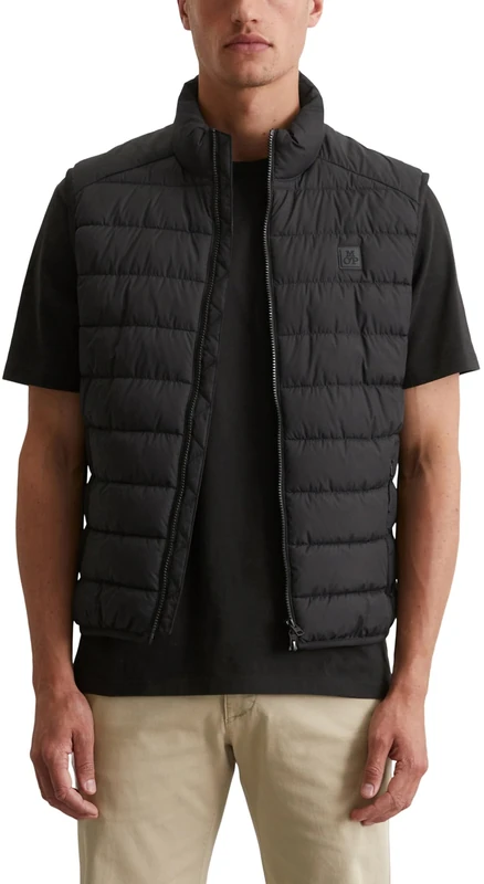 Marc OߴPolo Men's Water Repellent Puffer Gilet, Black (Black), XS