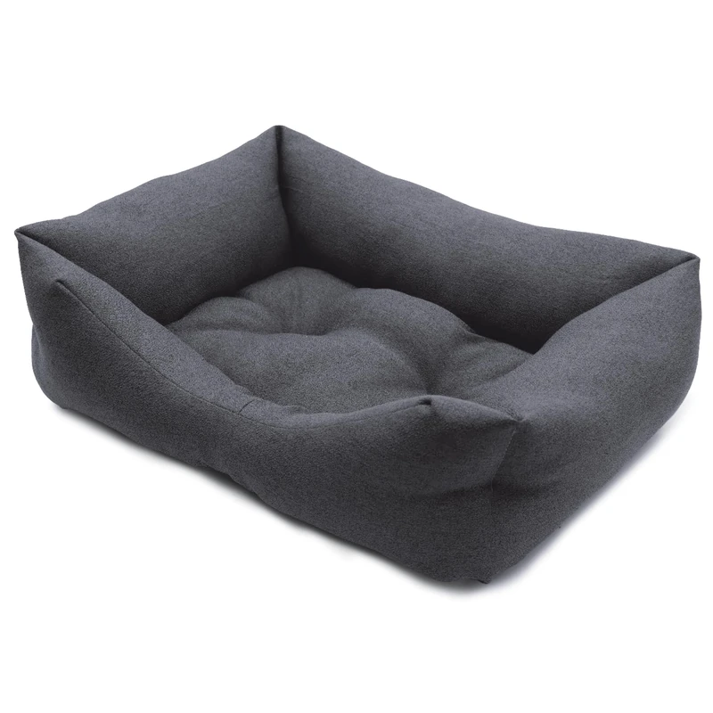 Croci Hydro Waterproof Dog Bed, Waterproof Dog Bed, Washable Easy to Clean, Rectangular, Grey, 90 x 70 cm