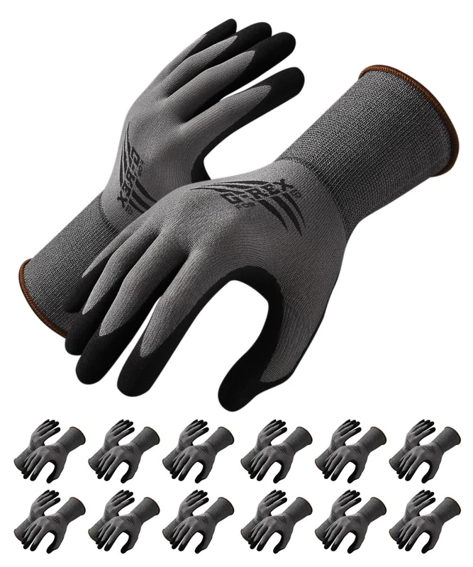 G-REX - P 09 / Assembly Gloves/Size 11, 12 Pairs/Grey/Assembly Gloves/Gloves Work Gloves