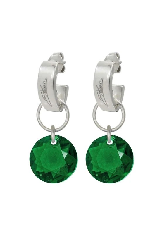 Ellen Kvam Jewelry Classic Cut earrings - Green