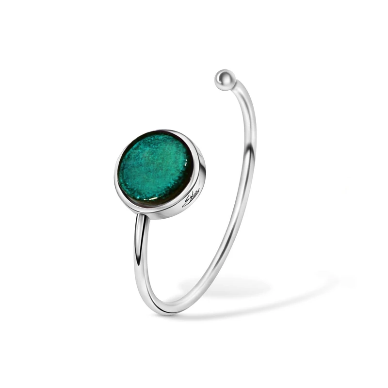 Ellen Kvam Jewelry Circle Bracelet, Petrol