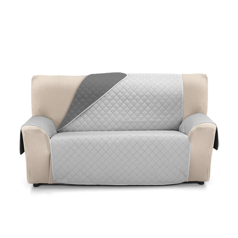 Martina Home 4 Seater Amber Sofa Cover XL Grey/Anthracite