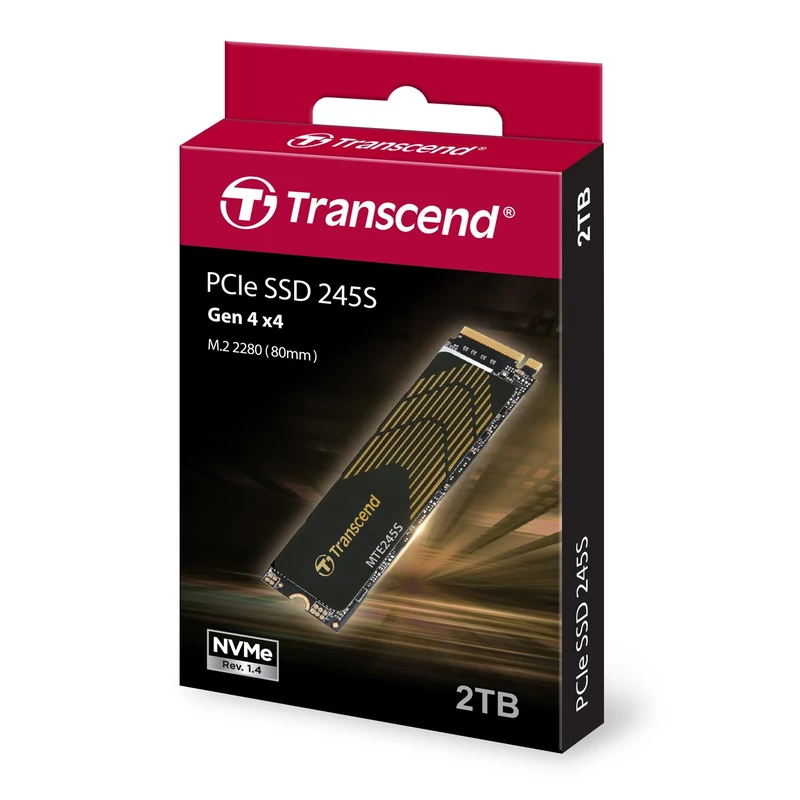 Transcend 2TB SSD MTE245S M.2 2280 PCIe Gen4 x4 NVMe - T2TMTE245S-E