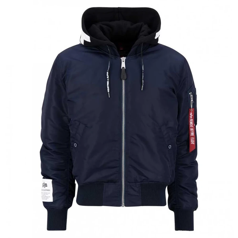 Alpha Industries MA-1 ZHP Bomber Jacket for Men Ultra Navy