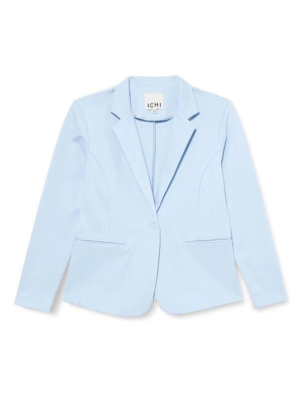 ICHI Women's IHKATE BL Business Casual Blazer, 144115/Cashmere Blue, XXL