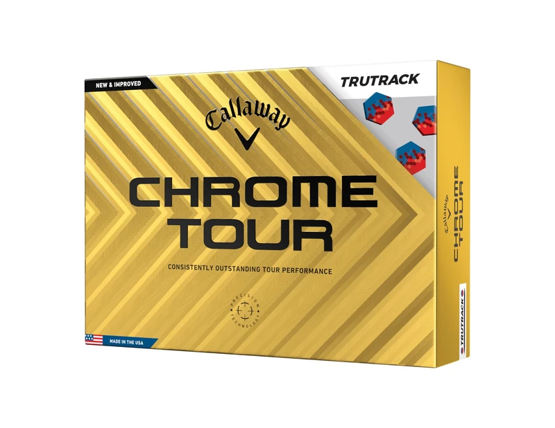 Callaway Golf Chrome Tour Golf Ball, Tru Track