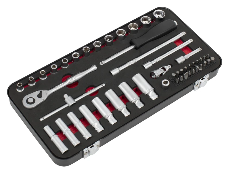 Sealey 49pc 1/4" Sq Drive Socket Set – Premier Platinum - AK7920