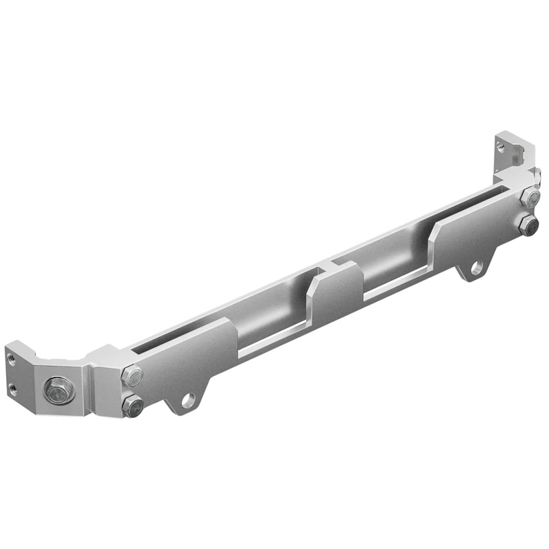 Tool Rail Mount for Alpha Engineerd Threaded Rails - Compatible with Milwaukee Packouts with Alpha Engineered Replacement Rails