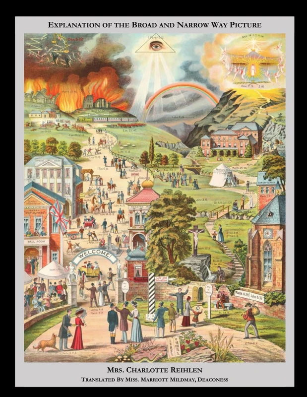Explanation of the Broad and Narrow Way Picture: LARGE PRINT EDITION - Image 1