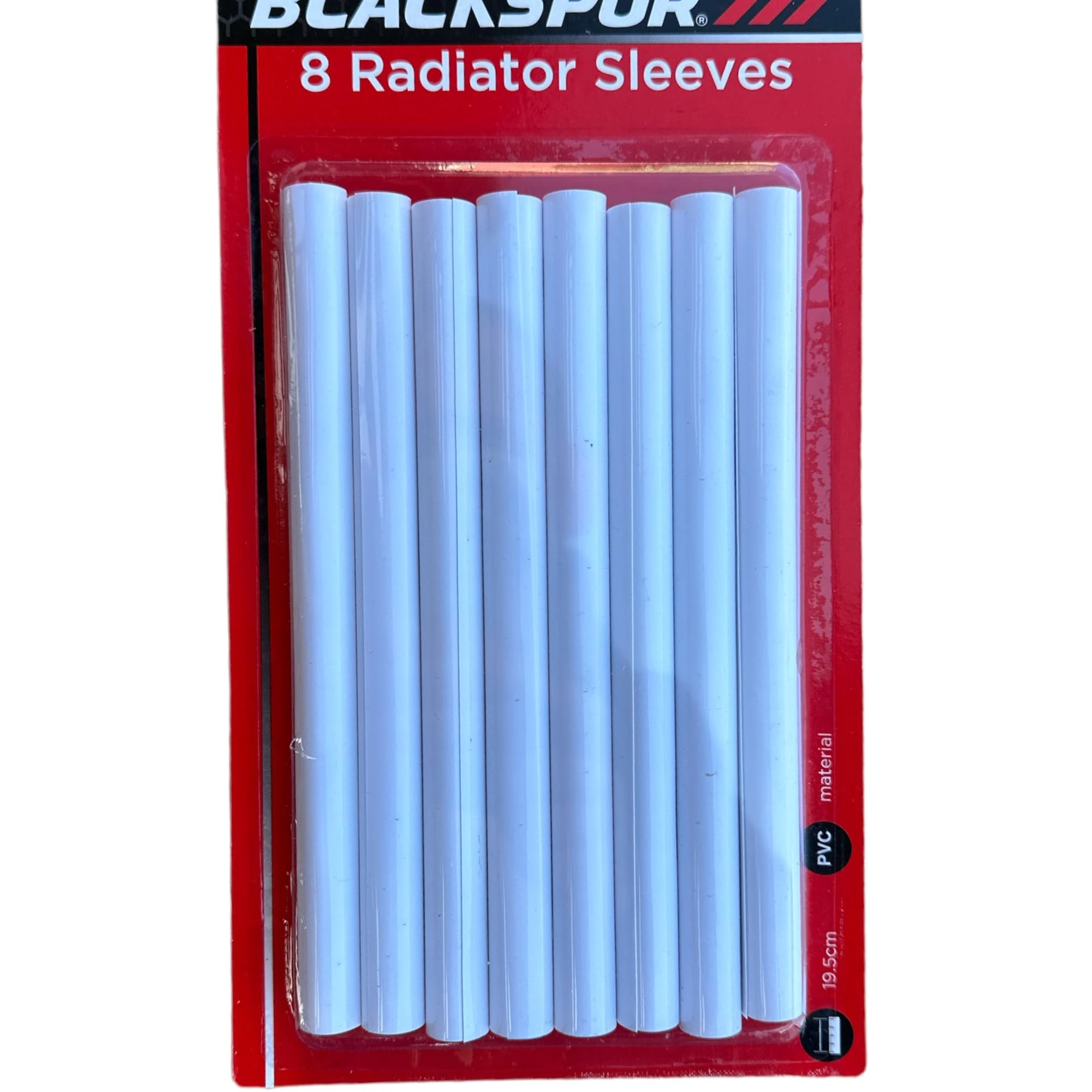 QUAILITAS Radiator Pipe Covers Sleeves [Pack of 8] – 15mm White Radiator Sleeves for Covering The Radiator Pipes, PVC, Heat-Resistant & Durable – Plumbing Accessories