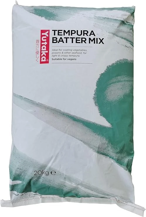 Yutaka Tempura Batter Mix 20kg | Vegan-Friendly Japanese Frying Batter – Light & Crispy Texture