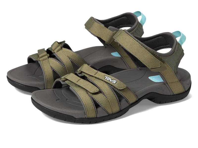 Teva Women's W Tirra Sandal, Burnt Olive, 6.5 UK