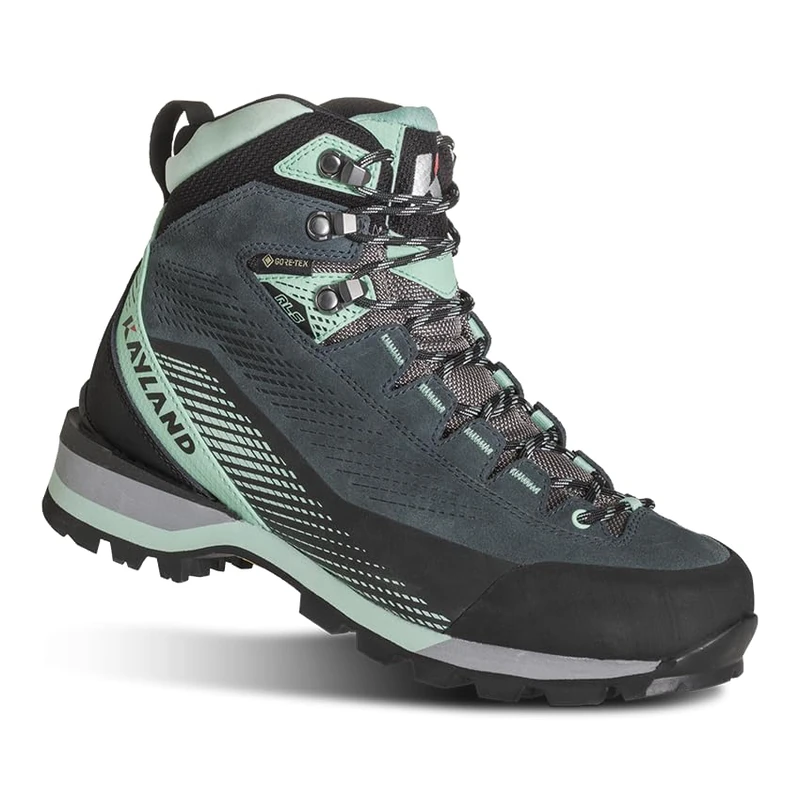 Kayland 018022520 GRAND TOUR W'S GTX Hiking shoe Women GREY LIGHTGREEN UK 5.5
