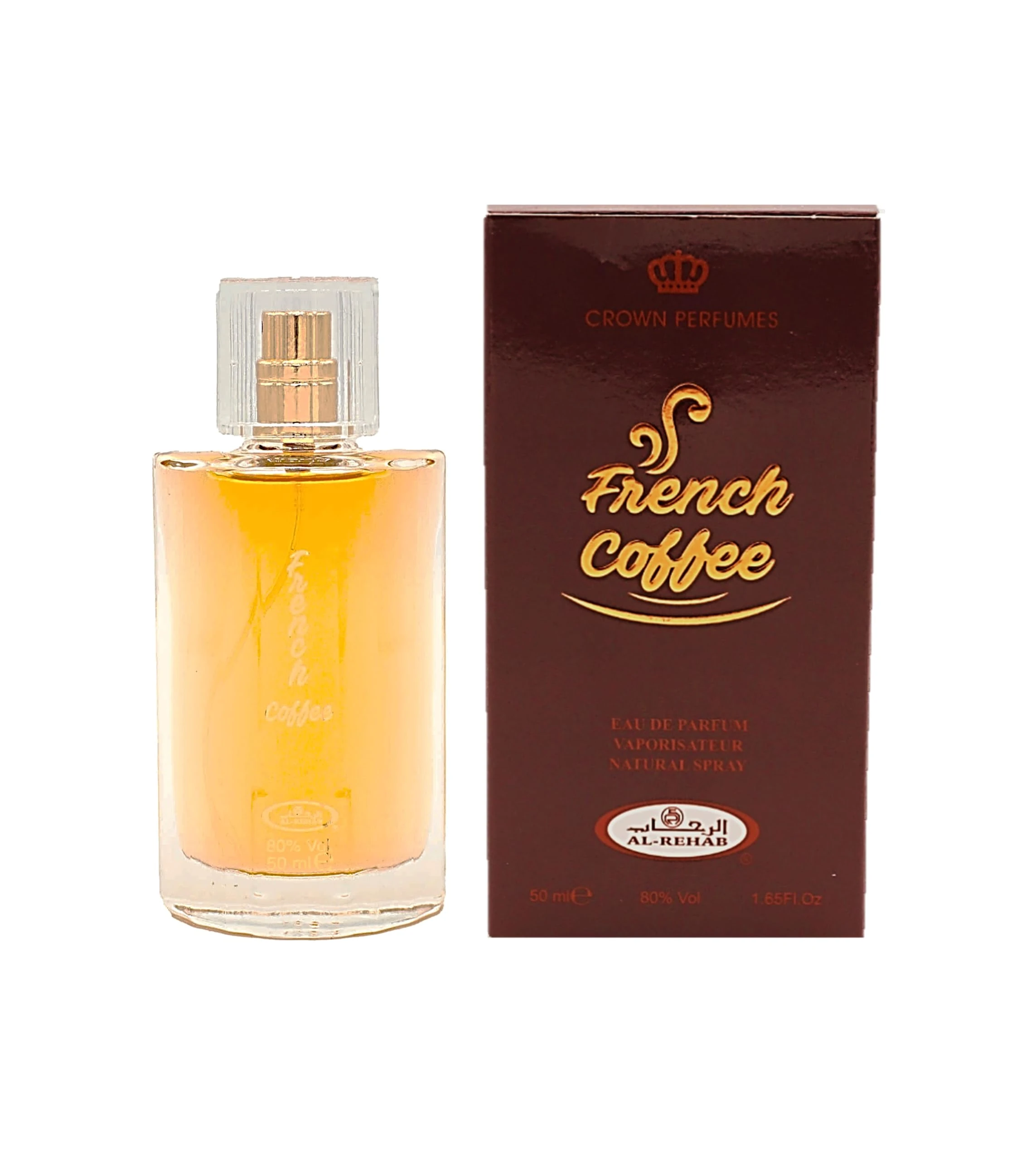 FRENCH COFFEE - Al Rehab 50ml Fragrance Perfume Spray Scent Gift Eau De Parfum