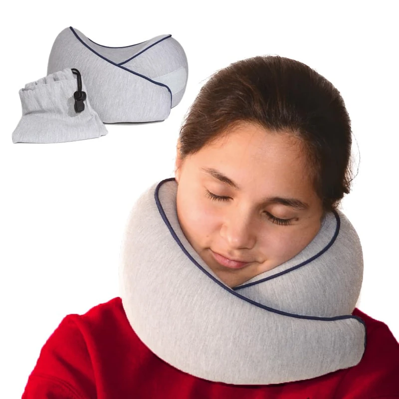 ETONVILLE Travel Pillow Neck Memory Foam, Airplane Flight, Sleeping Essential
