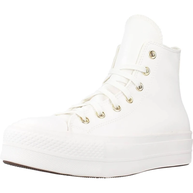 CONVERSE Women's Chuck Taylor All Star Lift Platform Mono White Sneaker, 8 UK - Image 1