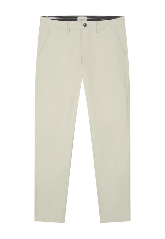 Dstrezzed Men's Charlie Slimfit Chino Pants, Sand, 32 W/32 L