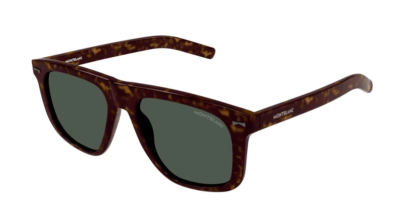 Montblanc MB0227S-002 55 Sunglass Man Acetate Sunglasses, Sport, Brown (Brown), One Size