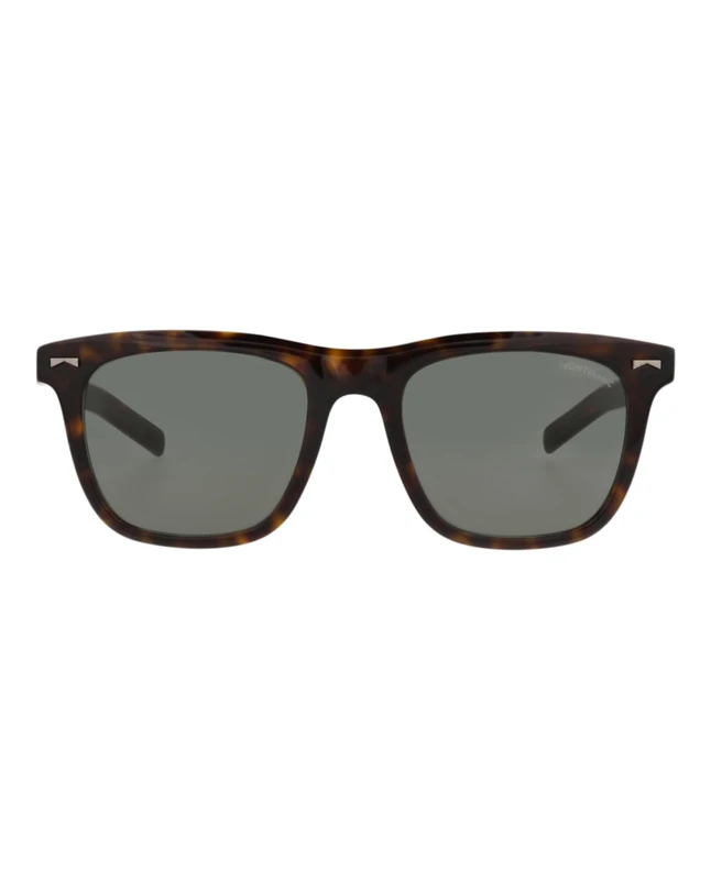 Montblanc MB0226S-002 53 Sunglass Man Acetate Sunglasses, Sport, Brown (Brown), One Size