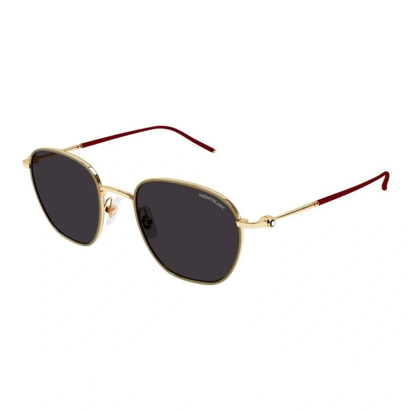 Montblanc MB0160S-010 49 Sunglass Man Acetate Sunglasses, Sport, Multicolor (Multicolor), One Size