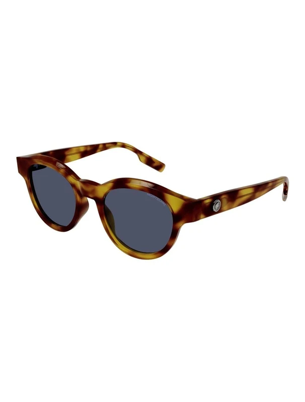 Montblanc MB0200S Sunglass Man Acetate Glasses, Men, Multicoloured, One Size