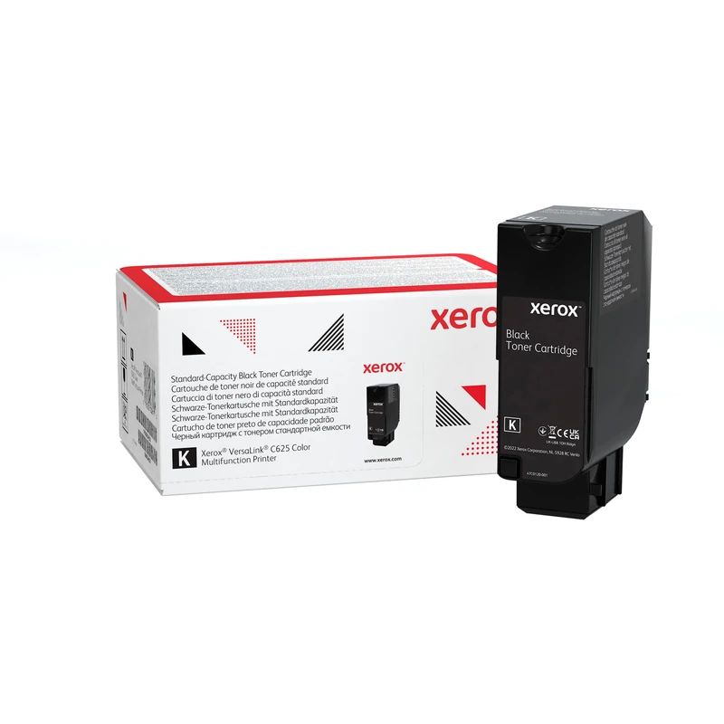 Xerox Genuine VersaLink C620 / C625 Black Standard Capacity Toner Cartridge (8,000 Pages) - 006R04616