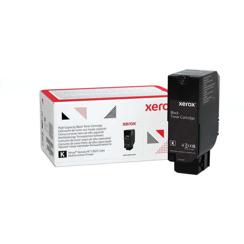 Xerox Genuine VersaLink C625 Black High Capacity Toner Cartridge (25,000 Pages) - 006R04636