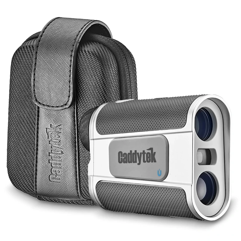 Caddytek Golf Laser Rangefinder with Slope and Pin Validation Functions, Silver