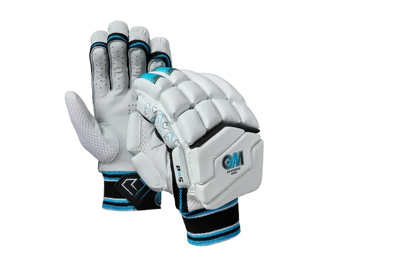 Gunn & Moore GM | Cricket Batting Gloves | Diamond 606 | Ben Stokes Endorsed | Calf Leather Palm | Youths Right Handed | Approx Weight per Pair 450 g
